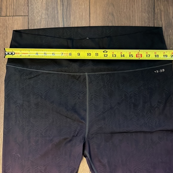 AR-33 alpha high waisted grey and purple ombré legging 3X - Picture 11 of 13